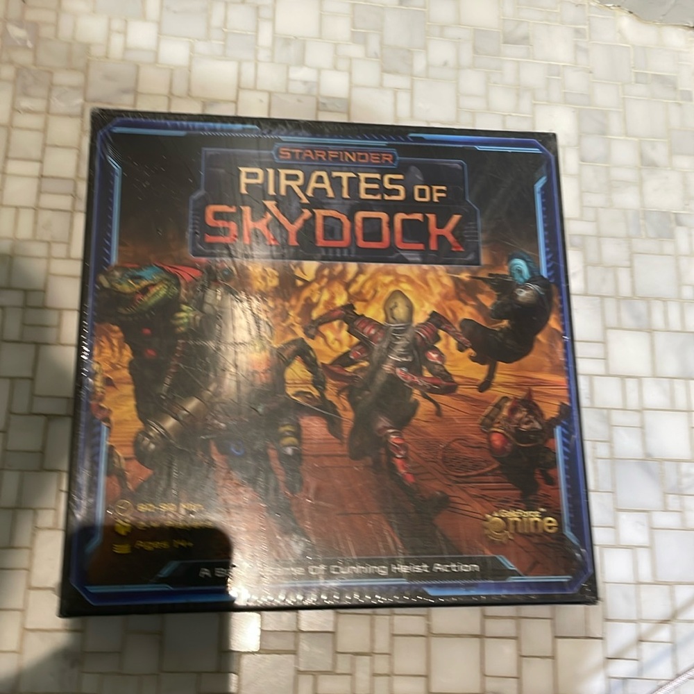BNIP Pirates of Skydock board game CHPL